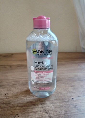 Garnier makyaj temizleme suyu