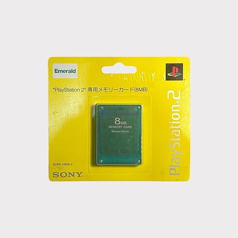 SIFIR SONY PS2 Emerald Memory Card