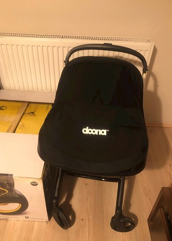 Siyah Doona Bebek Arabası - Görsel 3