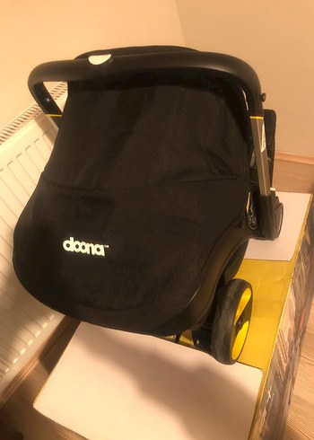 Siyah Doona Bebek Arabası - Görsel 6