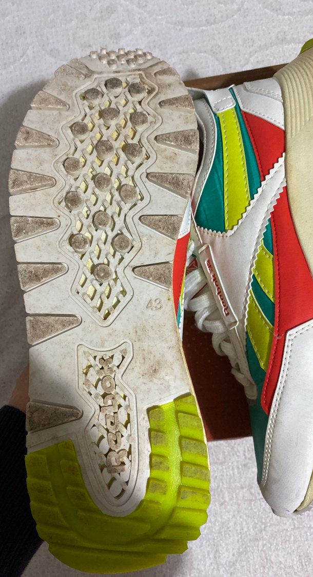 Kadın Çok Renkli Spor Ayakkabı Wedge Topuklu - Görsel 3