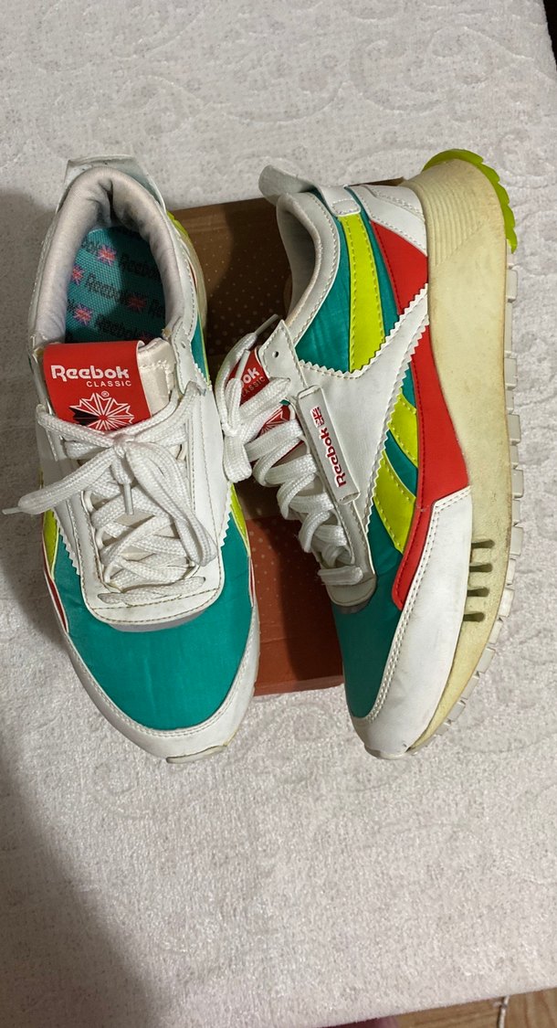 Kadın Çok Renkli Spor Ayakkabı Wedge Topuklu - Görsel 2