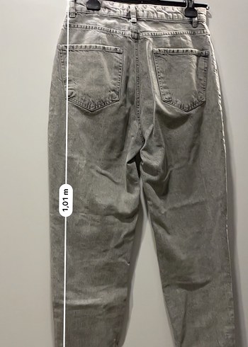 Mom jean pantolon yırtık - Görsel 6