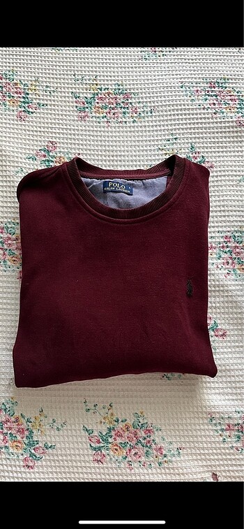 Ralph lauren bordo sweat kazak
