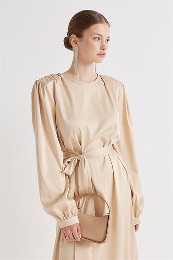Suud Collection Saten Abiye