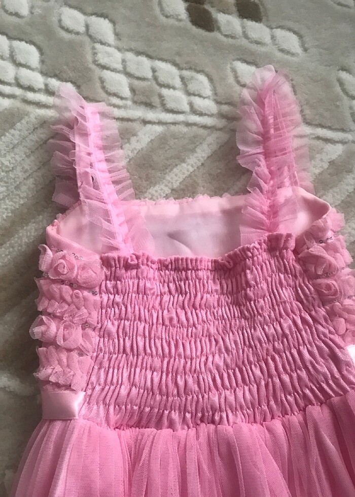 Pembe abiye - Görsel 4