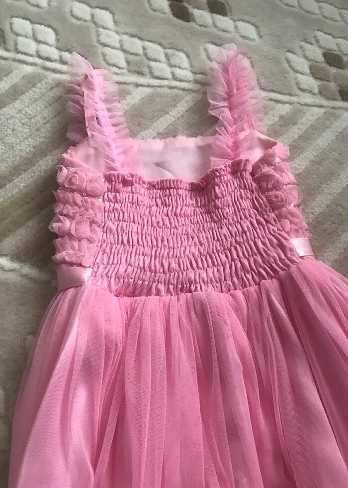 Pembe abiye - Görsel 5