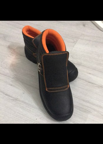 Siyah Tokalı Erkek Biker Bot - Görsel 2