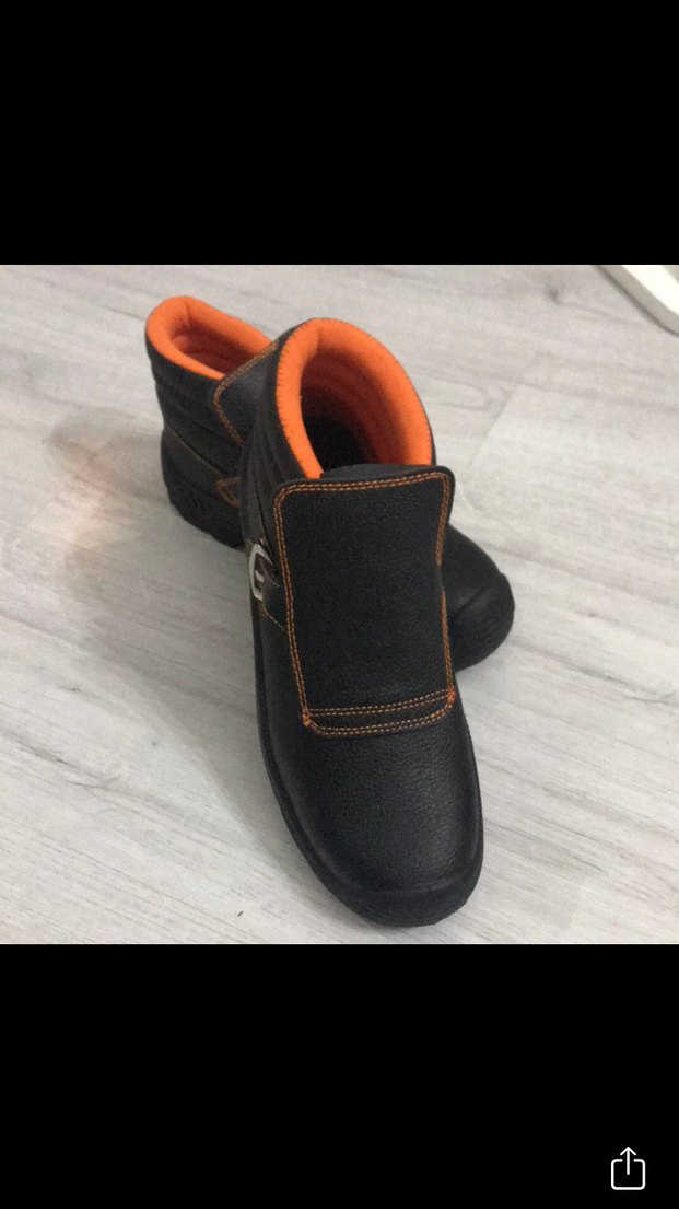 Siyah Tokalı Erkek Biker Bot - Görsel 2