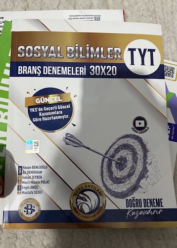 TYT Sosyal Bilimler Branş Denemeleri 30x20