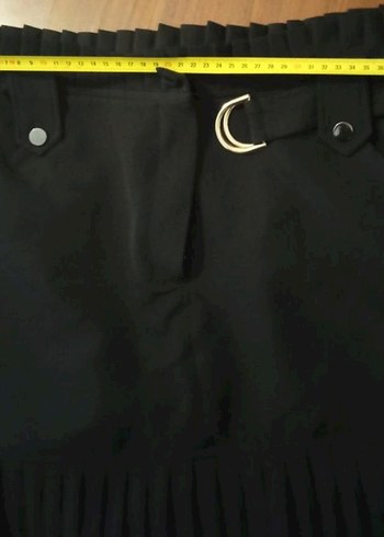 Siyah Pileli Etek - Görsel 4