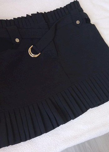 Siyah Pileli Etek - Görsel 2