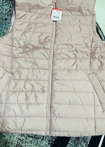 Fermuarlı, Kolsuz Kadın Yelek mont - Görsel 3