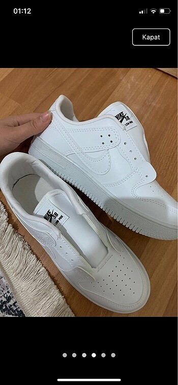 38 Beden beyaz Renk Nike spor ayakkabı
