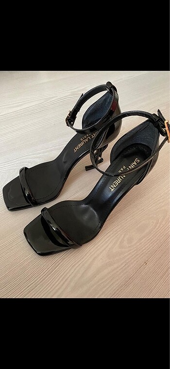 YSL TOPUKLU AYAKKABI SİYAH