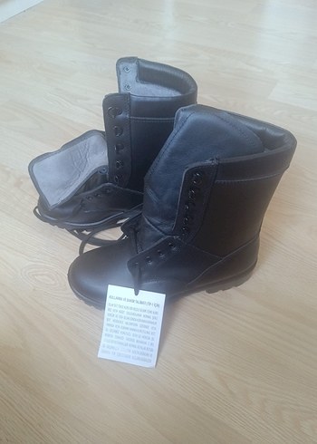 Siyah Minimalist Erkek Kauçuk Botlar - Görsel 2