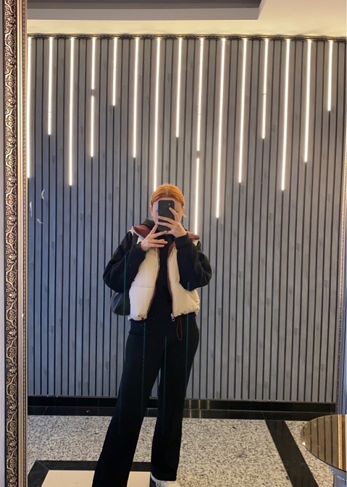 Bershka şişme yelek - Görsel 5