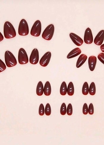 Parlak Bordo Tırnak - Görsel 3