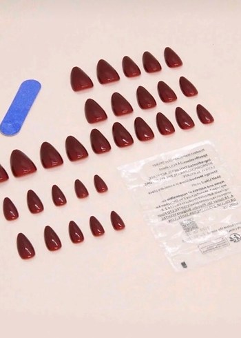 Parlak Bordo Tırnak - Görsel 2