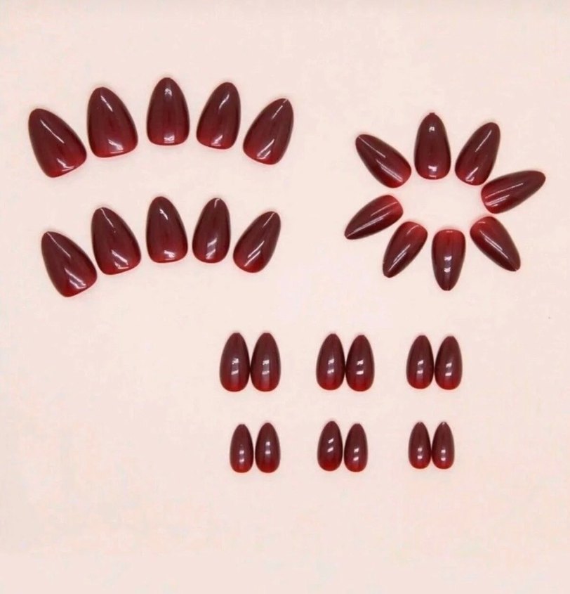 Parlak Bordo Tırnak - Görsel 3