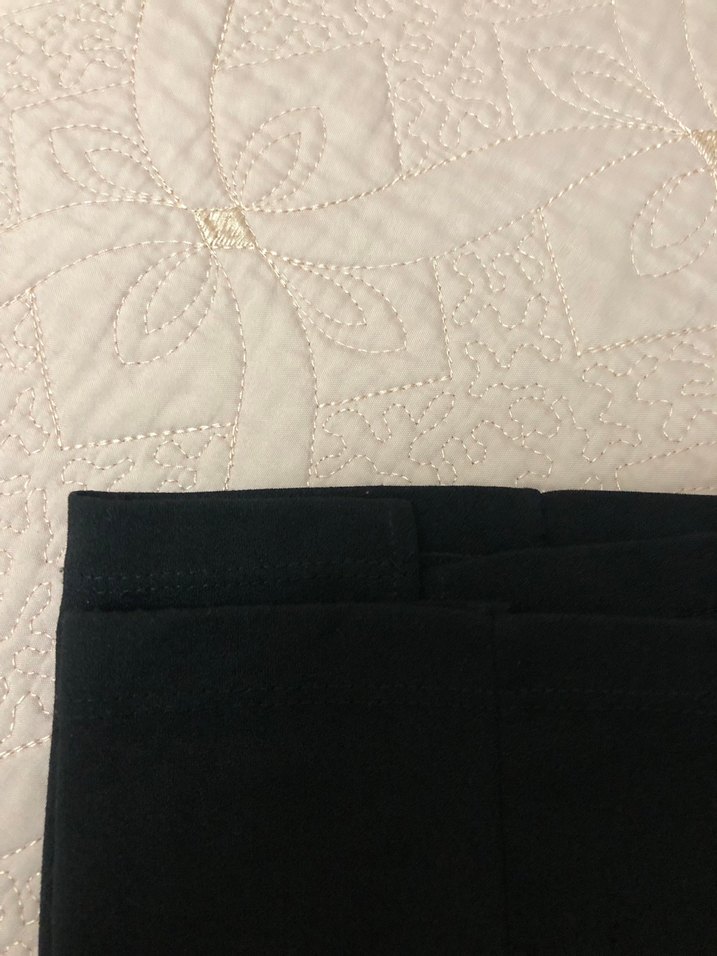 Siyah Kadın Yırtmaçlı İspanyol Paça Pantolon - Görsel 4