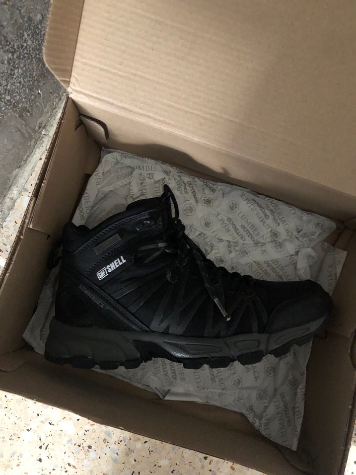 Siyah Erkek Outdoor Spor Ayakkabı   (ERKEK BOT) - Görsel 2