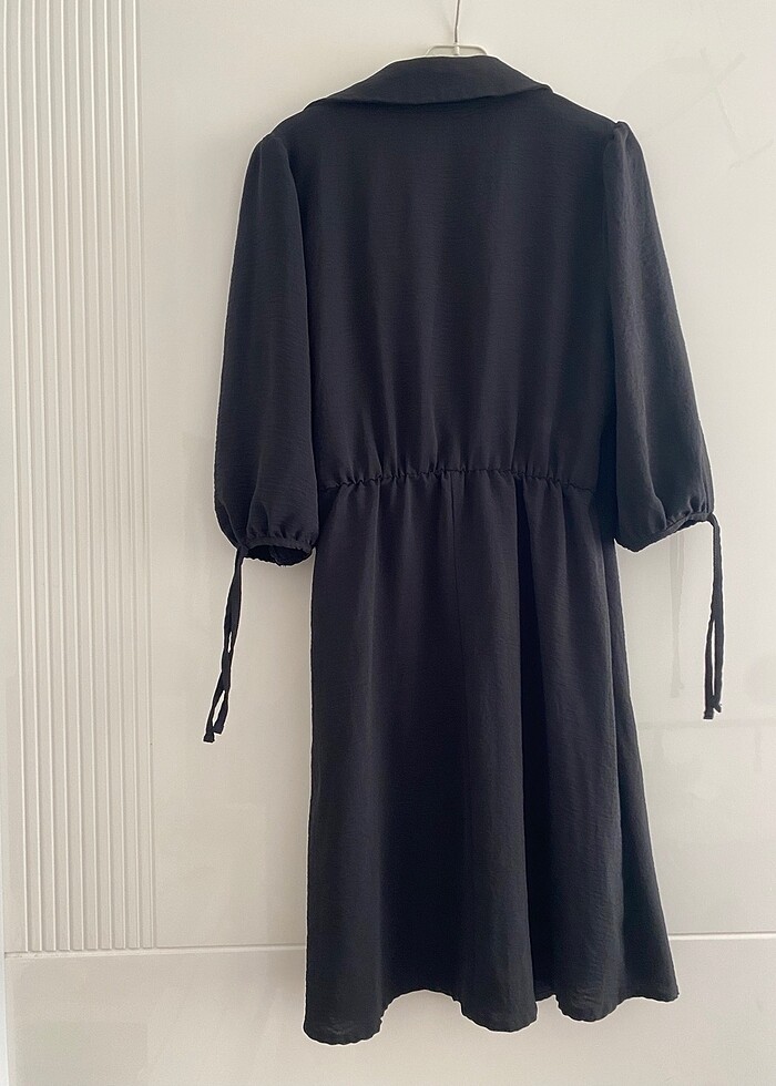 Sık siyah elbise - Görsel 4