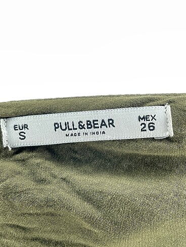 s Beden haki Renk Pull and Bear Kısa Tulum %70 İndirimli.