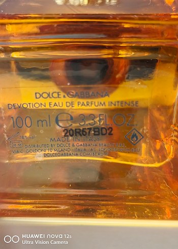 Beden Dolce gabana devotion intense