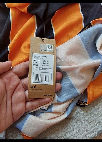 xl Beden turuncu Renk Hull city forma