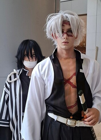 xxl Beden Demon Slayer Sanemi Full Sett