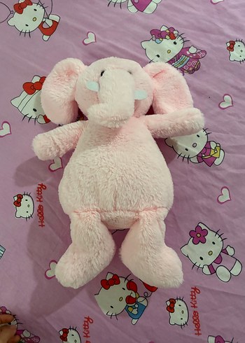 Fisher Price Pembe Peluş Fil Oyuncak