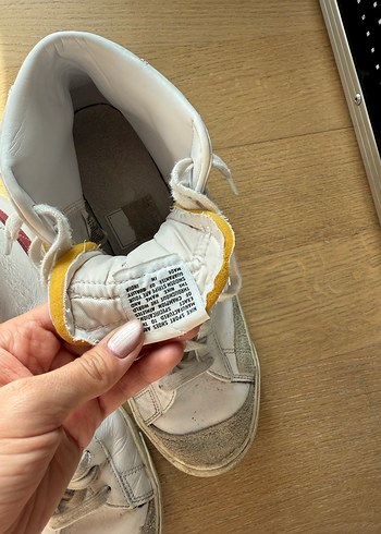 Nike Beyaz Erkek Spor Ayakkabısı Velcro - Görsel 7