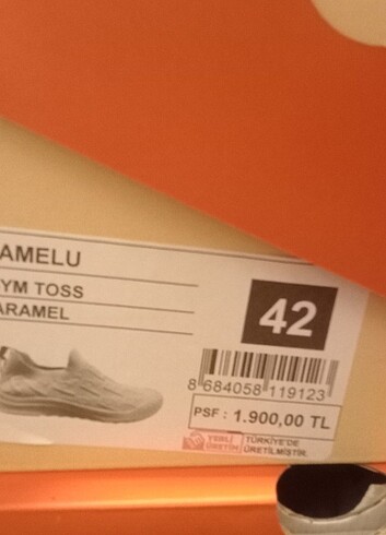 Gamelu erkek ayakkabı 42 - Görsel 4