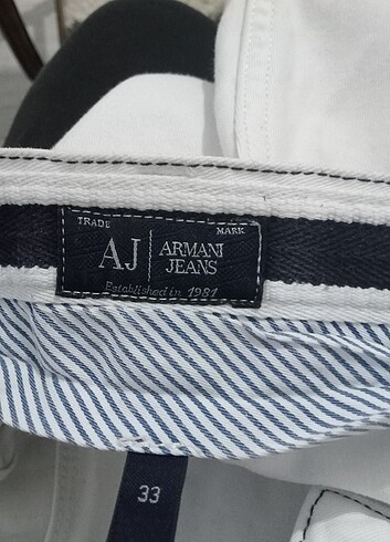 Armani jeans beyaz kot pantolon sıfır ayarında hiç bir sıkıntısı - Görsel 5
