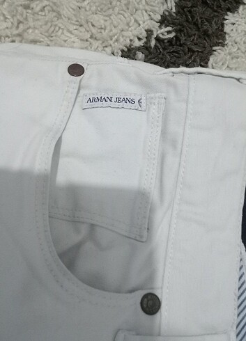 Armani jeans beyaz kot pantolon sıfır ayarında hiç bir sıkıntısı - Görsel 6