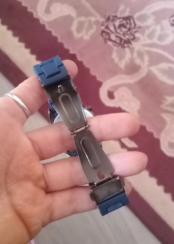 polo55 dekoratif kadran silikon kordon unisex kol saati çok az k - Görsel 7