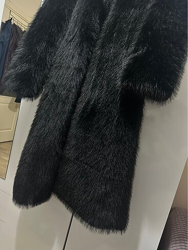 Zara Siyah luxury kürk