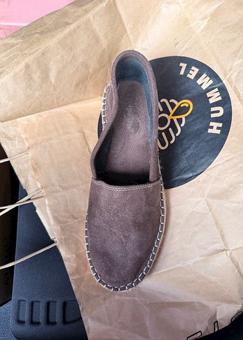 Kahverengi Süet Kadın Dolgu Topuk Espadril - Görsel 2