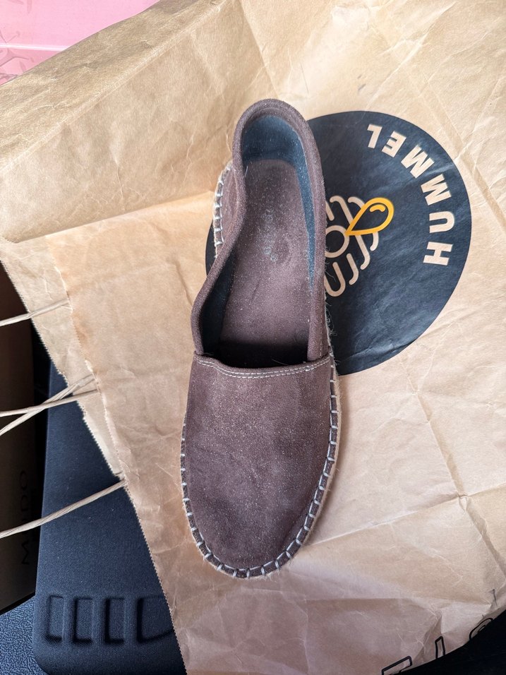 Kahverengi Süet Kadın Dolgu Topuk Espadril - Görsel 2