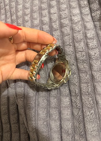 Michael Kors Kadın Altın Gri Klasik Saat - Görsel 4