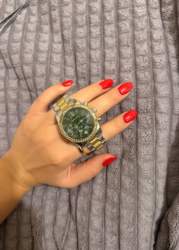 Michael Kors Kadın Altın Gri Klasik Saat - Görsel 3