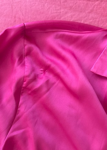 Fuşya  Kadın Gömlek - Görsel 2