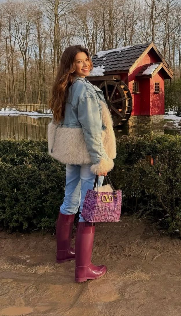 Yağmur çizmesi Kadın Çizme - Görsel 2