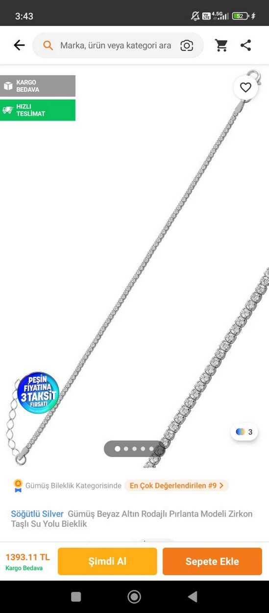 su yolu bileklik - Görsel 5