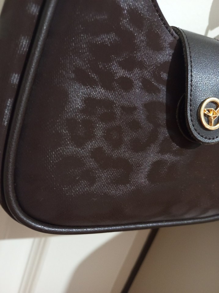 Klasik Kahverengi Deri Kadın Çanta - Görsel 5