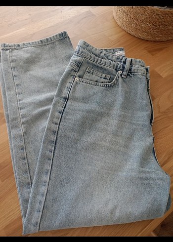 Gri Midi Boy Regular Fit Kadın Jean - Görsel 7