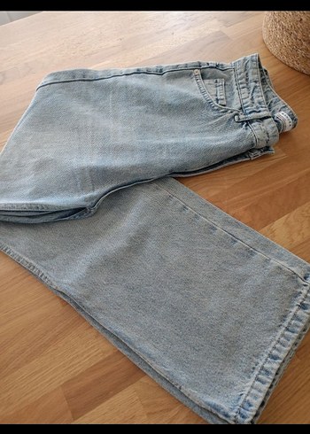 Gri Midi Boy Regular Fit Kadın Jean - Görsel 6