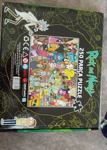 Diğer Rick and Morty 250 Parça Puzzle