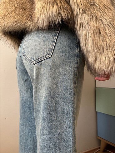 s Beden stradivarius yırtık paça skater jean